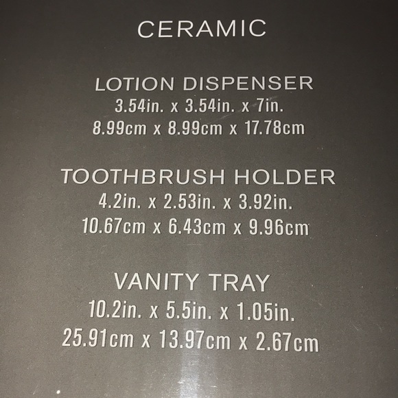 Decor studio 3 pc bath set - Picture 6 of 6